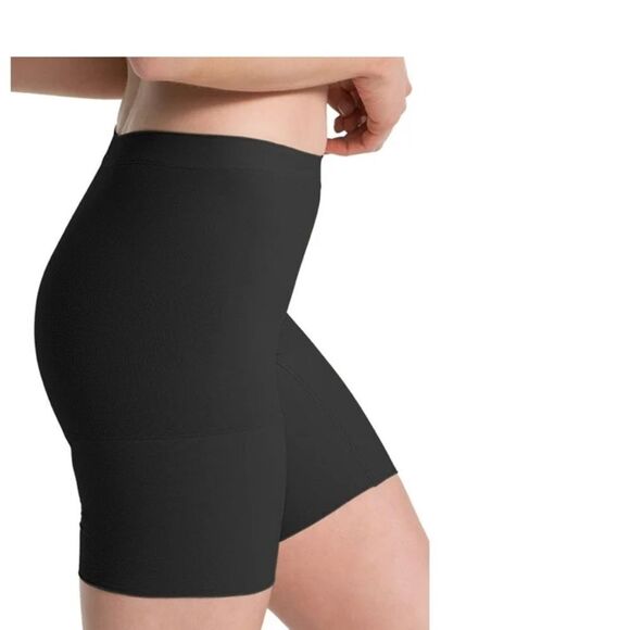 SPANX Seamless & Lightweight Power Shorts, 6” inseam, Black, Size Small, NWT - Picture 1 of 6